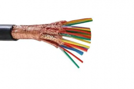 PVC insulated copper wire braided shielding flame-retardant computer cable